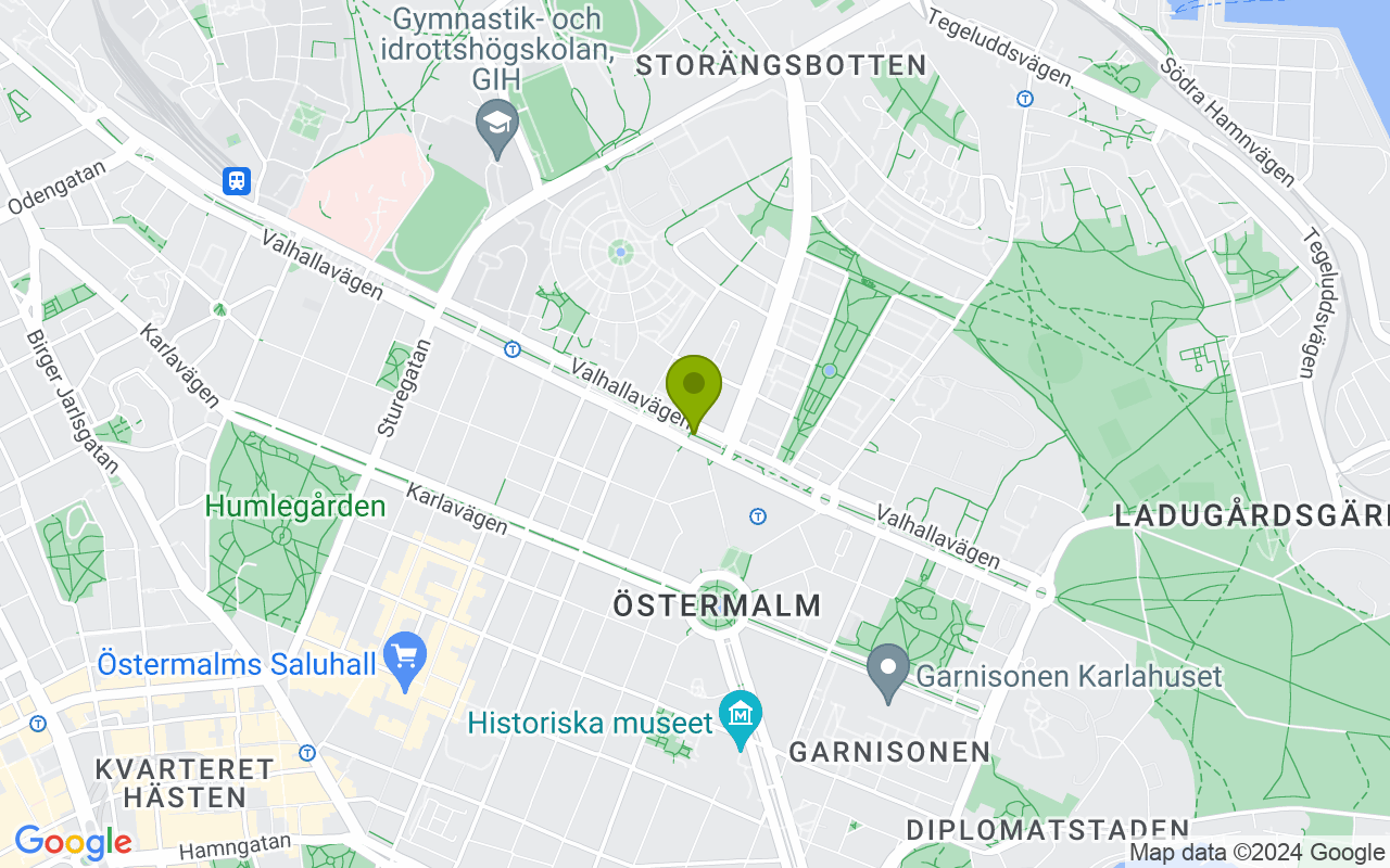 Valhallavägen 151, 115 31 Stockholm